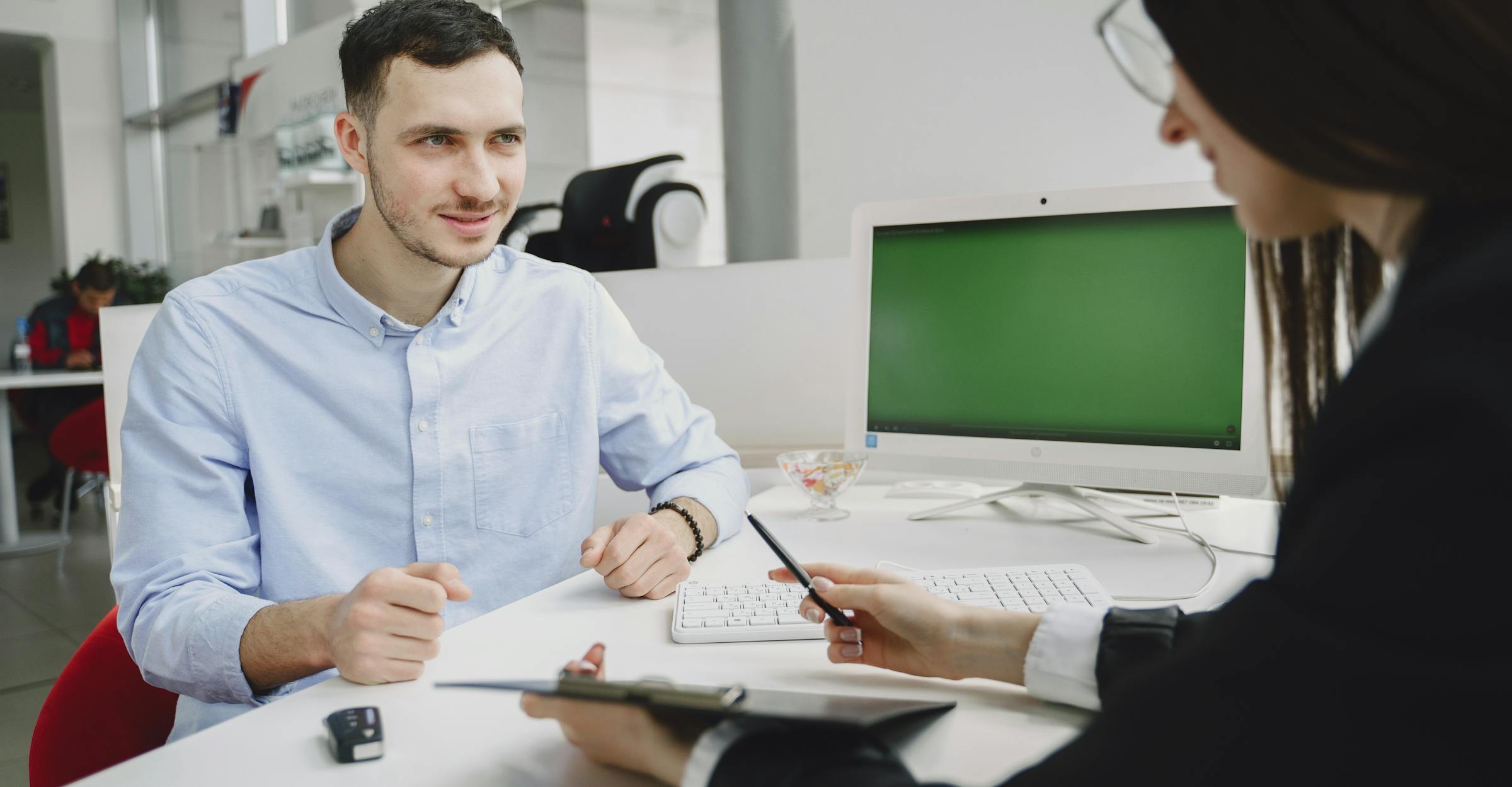 Professional business consultation in a boardroom